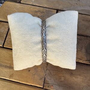 Alvin Todacheene Native American Navajo Sterling silver cuff bracelet